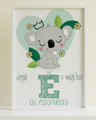 quadro-nascita-regalo-bambino-koala
