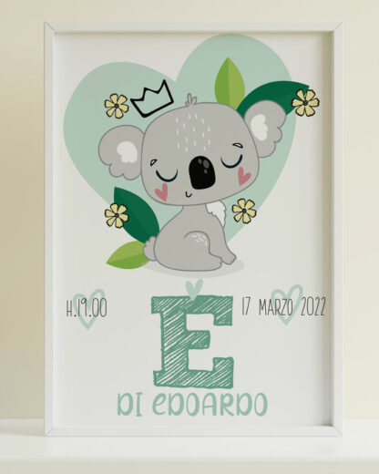 quadro-nascita-regalo-bambino-koala