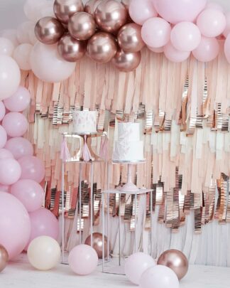 arco-palloncini-rosegold-rosa-feste-1