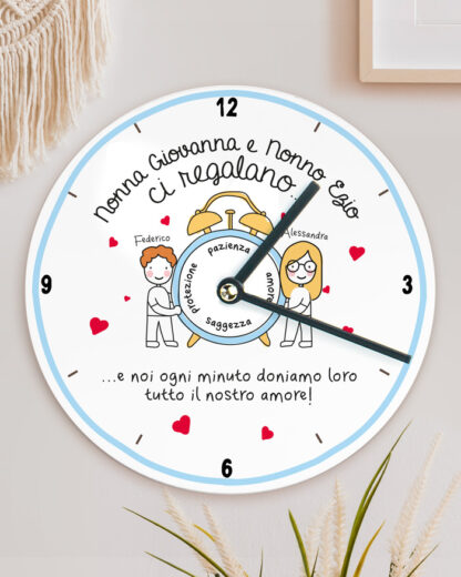 orologio-personalizzato-dedica-regalo-nonni