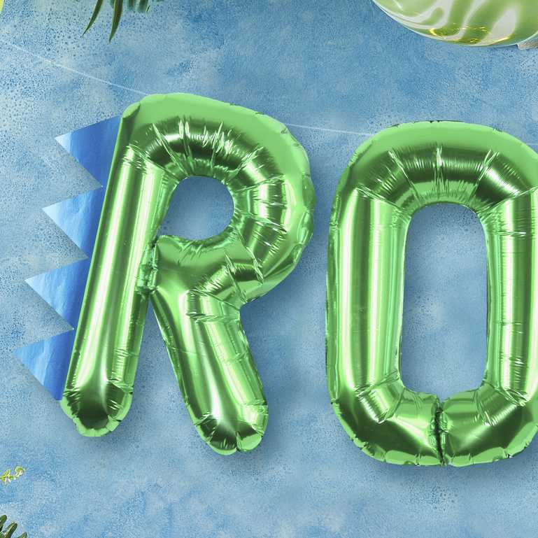 Palloncini Dinosauro Roar - Idea Allestimento Compleanno