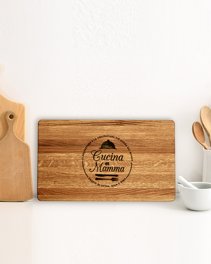 Cucchiaio legno cucina Natale idea regalo personalizzata