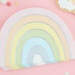 Set 10 Pezzi Centrotavola Nido D'Ape Arcobaleno – Decorazioni Boho Per Compleanni, Feste Estive, Neonati, Con Cuori E Cartoncini, Facili Da Montare