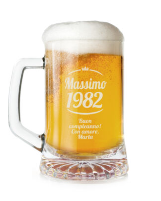 Boccale Birra Regalo Complanno Personalizzato 1