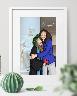 illustrazione-personalizzata-regalo-laurea-amica