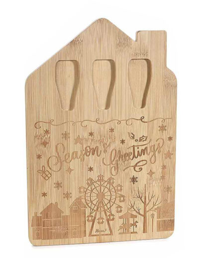 set-formaggio-tagliere-natale-legno-casetta-3-coltelli-5