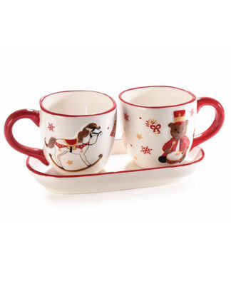 set-tazzine-caffè-ceramica-piattino-orsetto-cavallo-a-dondolo