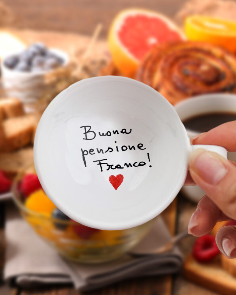 Regali pensionamento e trasferimento personalizzati