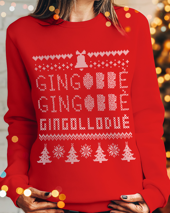 Maglia Di Natale Donna A Maniche Lunghe – Divertente, Con Alberi E Fiocchi Di Neve, Morbida, Taglia Unica?