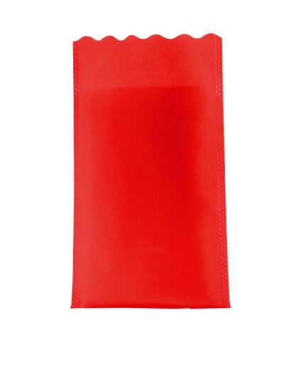 25 Sacchetti 10x15 Regalo in Tessuto non Tessuto TNT Colore Rosso - immagine 2