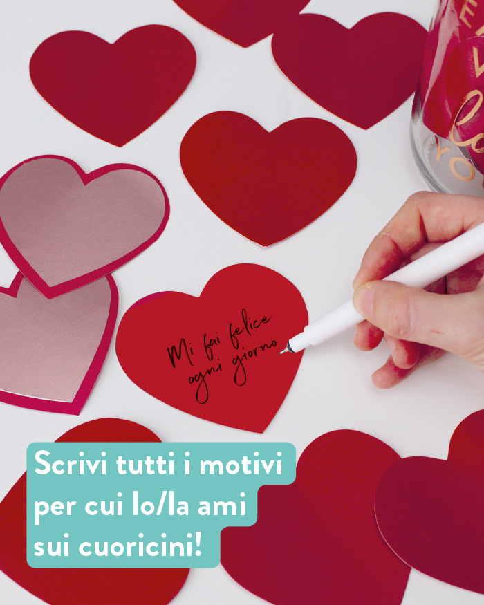 Barattolo I Motivi per cui Ti Amo Gratta e Vinci - Regalo DIY per San  Valentino