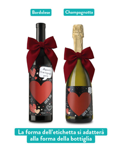 Bottiglia Gratta e Vinci Personalizzata "C'è Un Messaggio Per Te!" con la Tua Foto e un Messaggio Segreto - Idea Regalo per Lui o Lei San Valentino, Anniversario - immagine 9