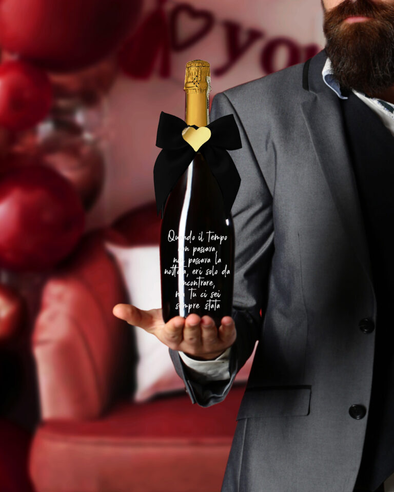 Portabottiglie Vino Etichetta Per Bottiglia Personalizzata Compleanno U2013 Smart Print 1029168 - Foto 5