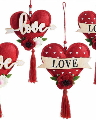 cuori-sanvalentino-appendere-panno-fiori-regalo