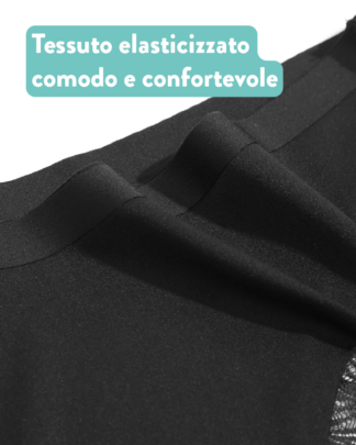 Wolbar Mutande per Donna WB318, Nero,XXL