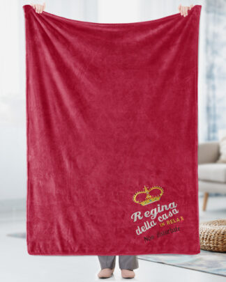 plaid-coperta-regina-casa-rosso-regalo