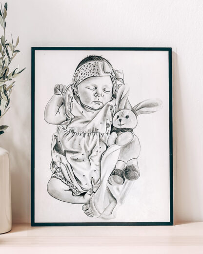 ritratto-bambino-realo-personalizzato-battesimo-nascita