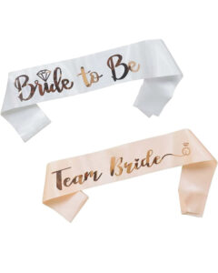 Addio al Nubilato Gadget, 16pcs Bride to Be Decorazione Fascia e Velo da Sposa Kit Addio al