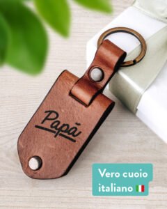 portachiavi-personalizzato-cuoio-foto-regalo-festa-papa
