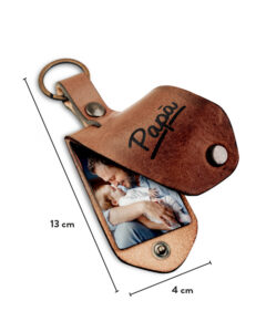 portachiavi-personalizzato-cuoio-foto-regalo-festa-papa