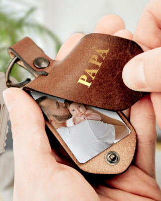 portachiavi-personalizzato-cuoio-foto-regalo-festa-papa