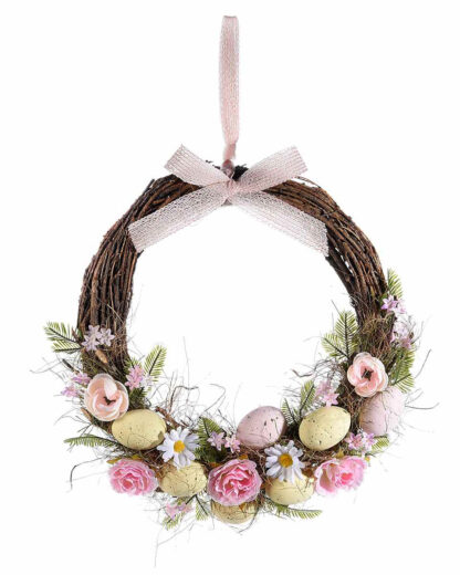 decorazione-ghirlanda-pasquale-rose-legno