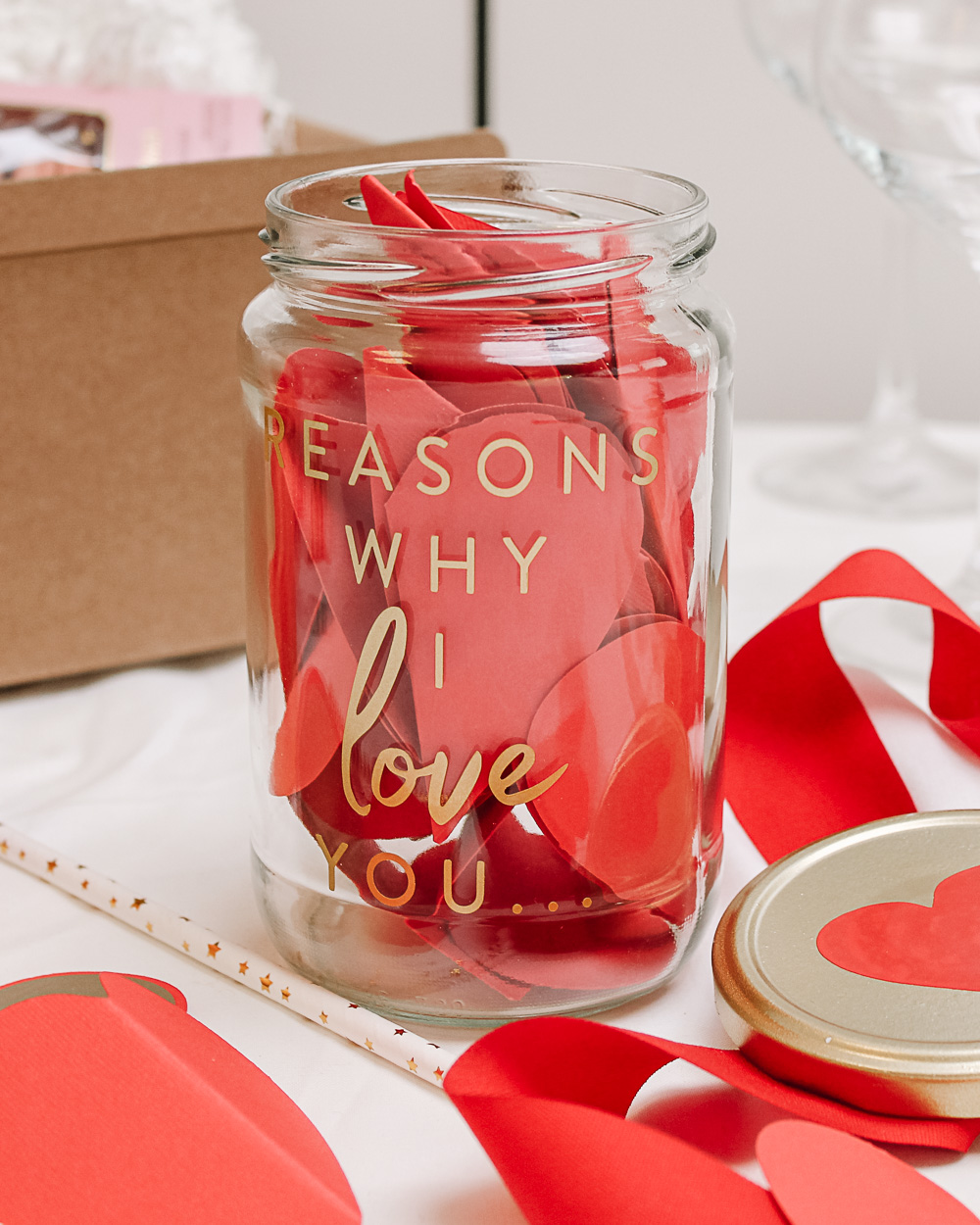 Barattolo I Motivi per cui Ti Amo Gratta e Vinci - Regalo DIY per San  Valentino