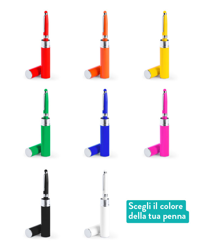 Confezione Da 5 Penne A Sfera - Divertente Set Di Penne Per Compleanno