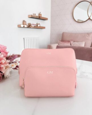 POCHETTE-trousse-coordinate-per-la-sposa-addio-nubilato-regalo-rosa