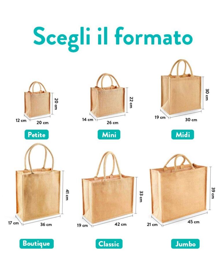 Borsa shopper personalizzata con nome per la maestra