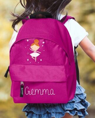 zaino-scuola-bambina-sport-ballerina-rosa-fucsia-personalizzabile-A-1