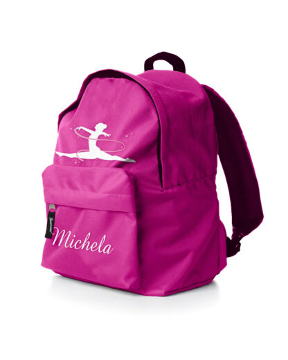 zaino-scuola-bambina-sport-ginnastica-artistica-ritmica-rosa-fucsia-personalizzabile-B-dettaglio