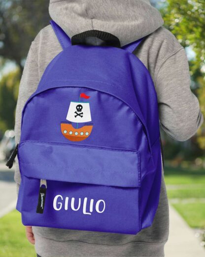 zaino-scuola-bambino-pirati-celeste-personalizzabile