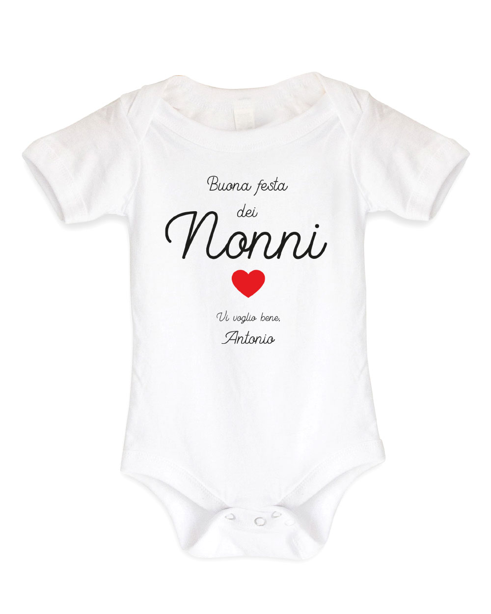 body nonna - Buon Compleanno nonna - da neonato in cotone - idea