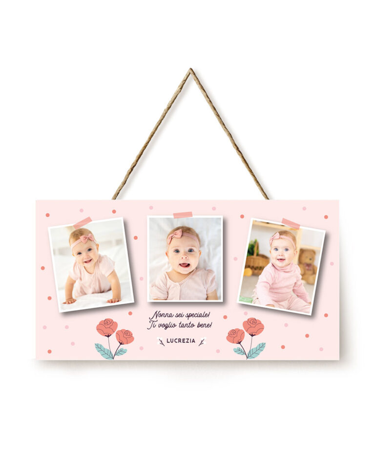 Simpatica targhetta in legno personalizzata con il nome dell'insegnante, del bambino, anno scolastico - modello A Simpatica targhetta in legno personalizzata con il nome dell'insegnante, del bambino, anno scolastico - modello A