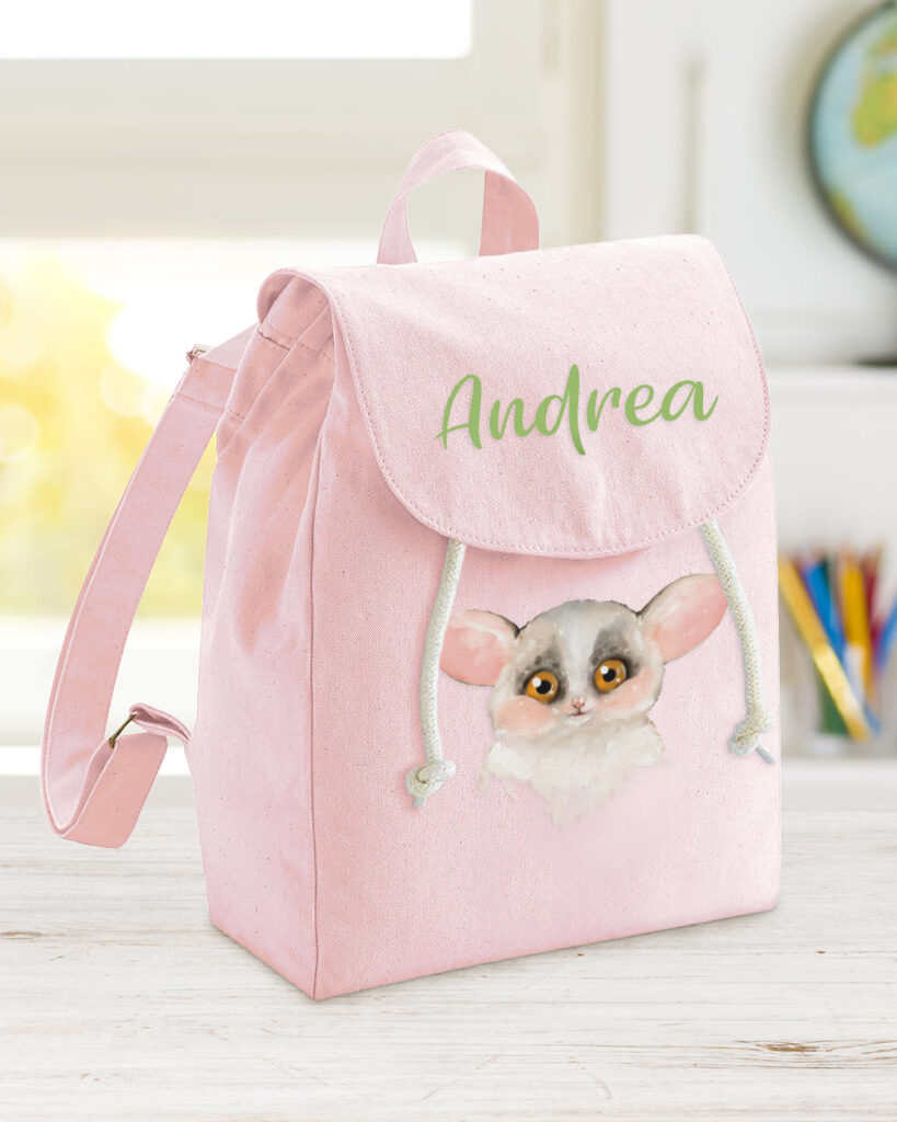 Sacca Asilo Personalizzato Zainetto Bimbi Personalizzato Sacca