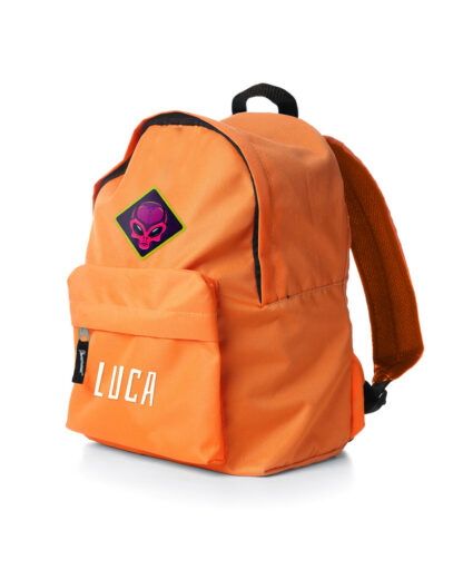 zaino-scuola-bambino-alieno-arancione-personalizzabile-C-dettaglio