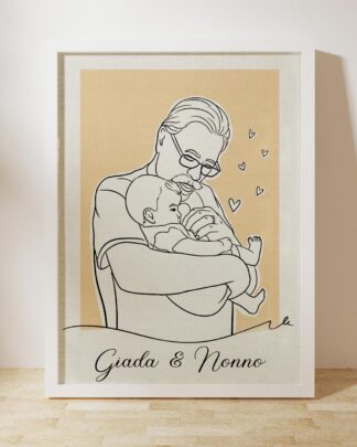 illustrazione-ritratto-nonni-nipoti-idea-festa-dei-nonni