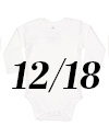 Body Bianco manica lunga 12-18 +€ 6,99