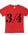 T shirt Rossa 3-4 anni € 0,00