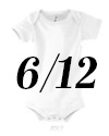 Body Bianco 6-12 +€ 1,00