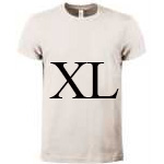 T shirt UNISEX Bianco Sporco XL
