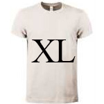 T shirt UNISEX Bianco Sporco XL € 0,00