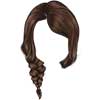 C - DONNA Capelli con Treccia