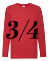 Maglia Manica Lunga Rossa 3-4 anni +€ 2,00