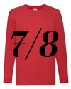 Maglia Manica Lunga Rossa 7-8 anni € 0,00