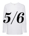 Maglia Manica Lunga Bianca 5-6 anni +€ 2,00