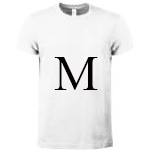 T shirt UNISEX Bianco M