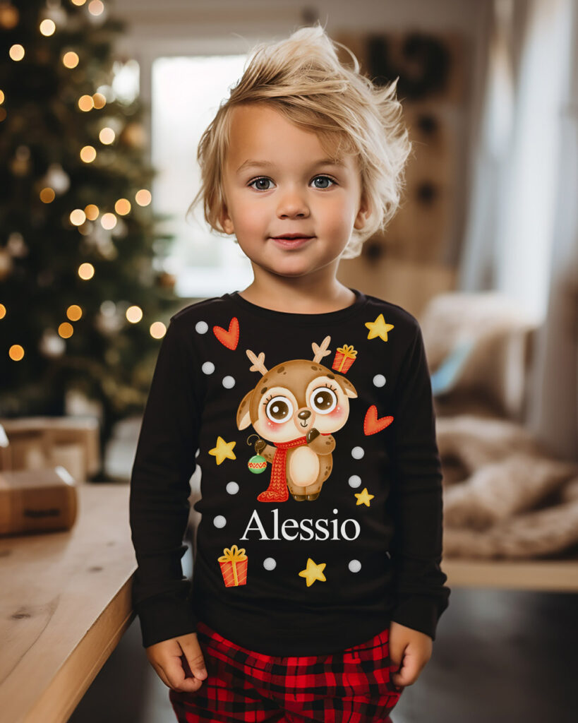 Manfiny Homme Maglietta Natalizia Oversize Da Uomo, Adatta Per Raduni Familiari, Appuntamenti - Foto 6