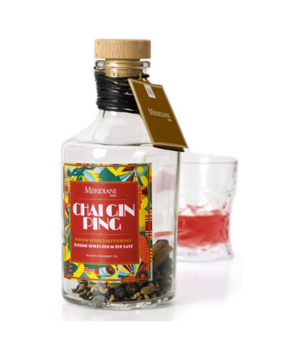 CHAI GIN PING – Kit per Infusione Gin con Bottiglia in Vetro